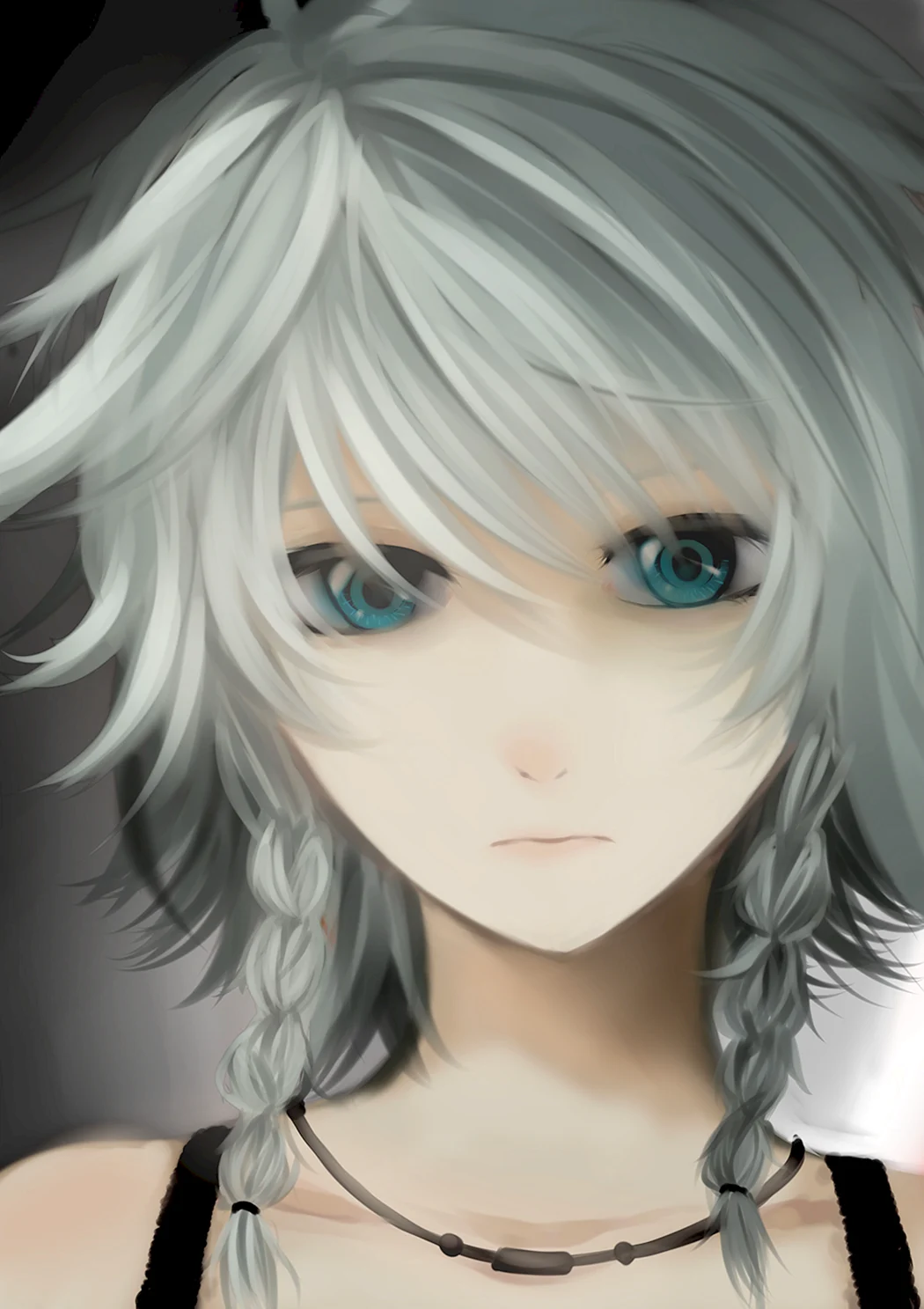 Аніме хлопець з попелястим волоссям