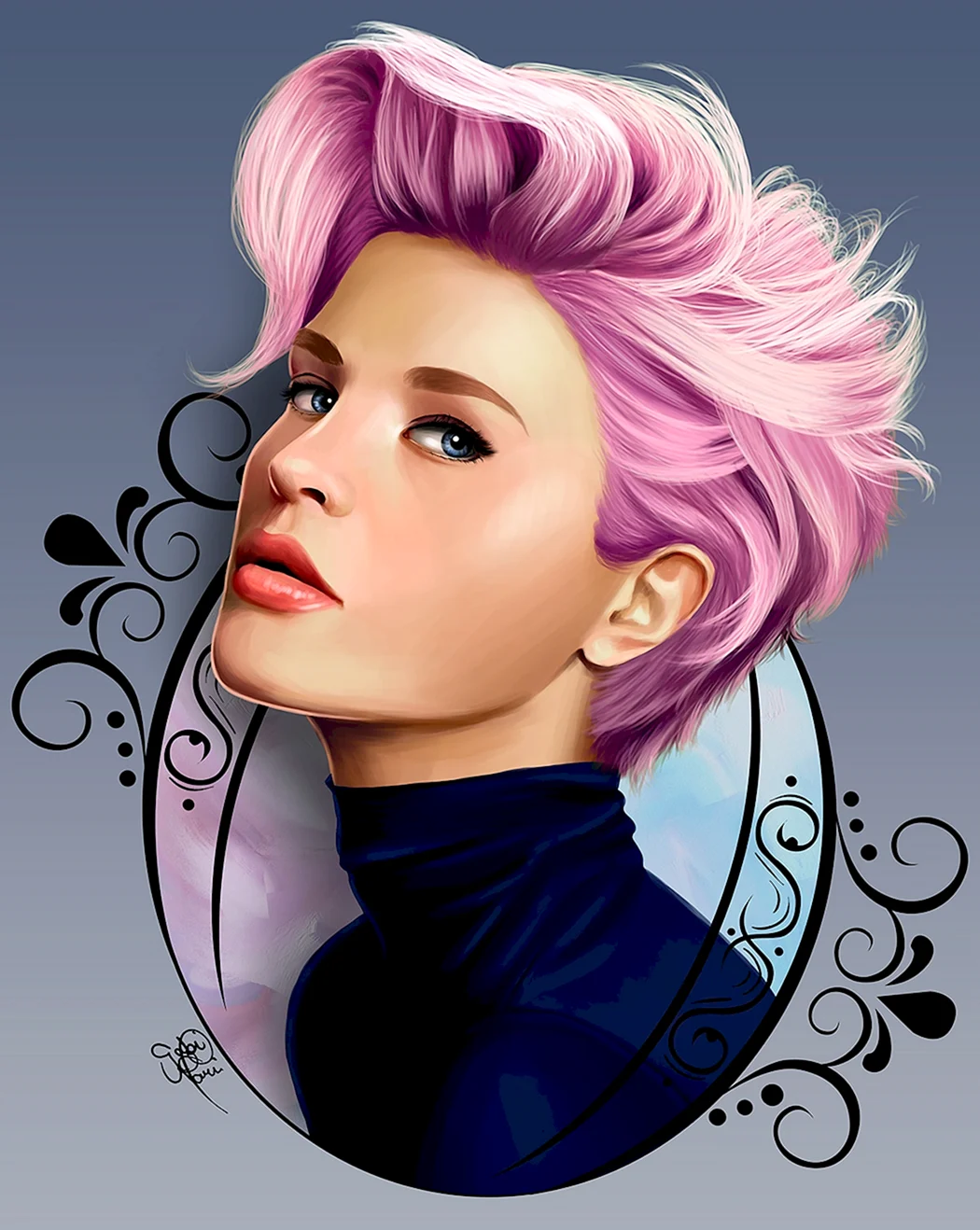 Пінк Хаїр арт