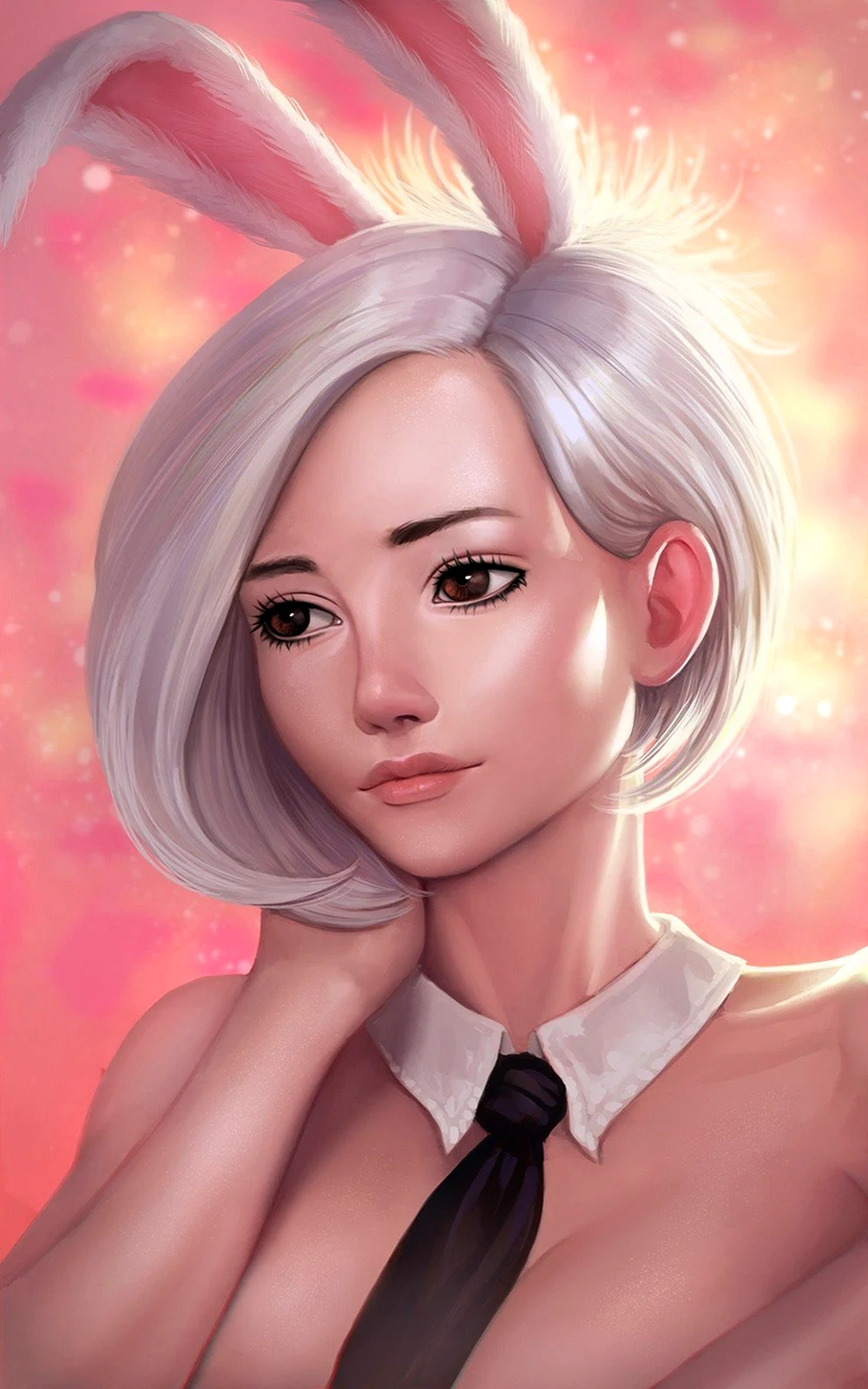 Дівчина з білим волоссям