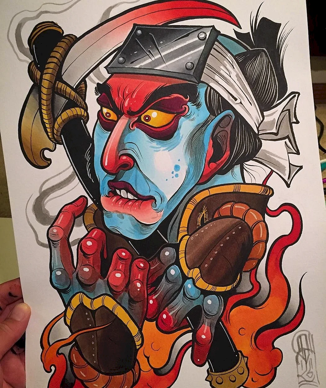 Дэвид Тевенал эскизы